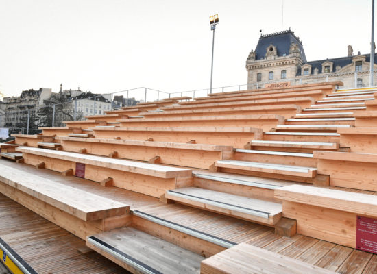 chantier Weisrock parvis Notre-Dame de Paris